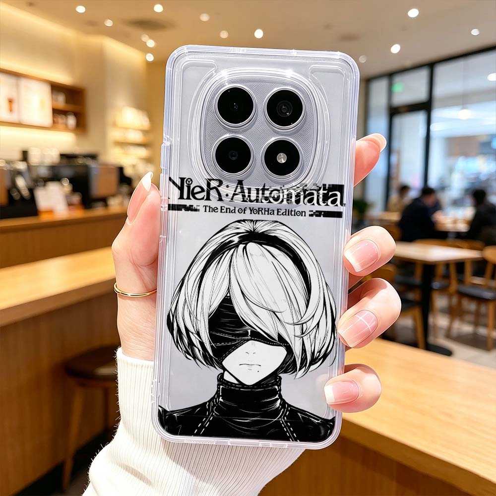 Xiaomi Poco X6 - Аниме-чехол NieR Automata для Xiaomi POCO