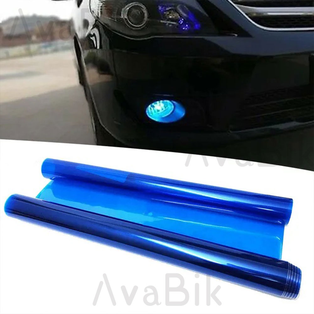 Anti Blue Light Film - Пленка для автомобильных фар 30 см,