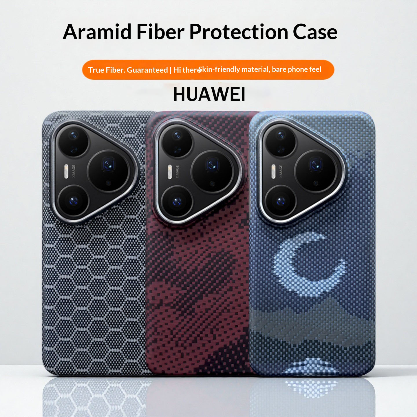 Huawei Pura 70 - 100% оригинальный кевларовый чехол для HUAWEI